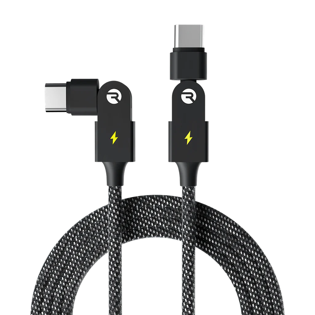 Type C: for Android & iPhone 15+ / 3ft / Black